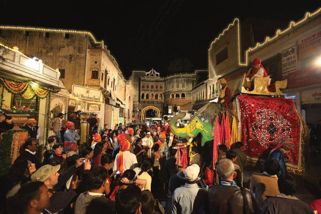 Hotel Radhika Haveli, Mandawa Mandāwa Екстериор снимка